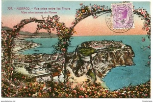 CPA - Carte postale -Monaco - Vue prise entre les fleurs - 1926 (CP440) - Picture 1 of 2