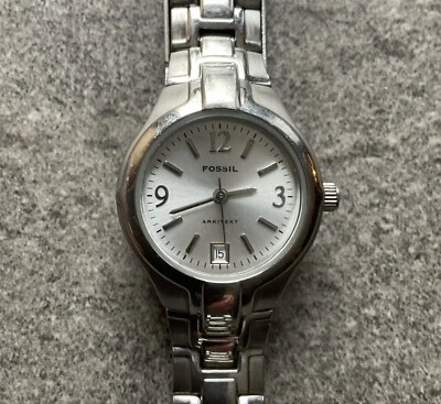 Fossil Arkitekt Women’s Watch 25mm All Stainless Steel Case/Band ND-3698 Bin Z - Image 1 of 4