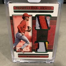 2023 Panini Three And Two Masyn Winn Prospect Dual Jersey 4 Color /5 Emerald 💎