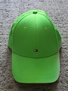 Tommy Hilfiger Baseball Cap Mütze Hut Verstellbar Neon Grün Basecap Neu Top - Bild 1 von 5