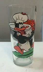 Gebraucht 1976 Pepsi Sammler Serie Looney Tunes Glas Warner Bros Daffy Taz Action - Bild 1 von 6