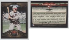 2009 Topps Legends of the Game Series 1 Gold /99 Rogers Hornsby #LG9 HOF
