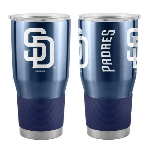 San Diego Padres 30oz Ultra Travel Tumbler [NEW] MLB Drink Cup Tea Mug Coffee Cover