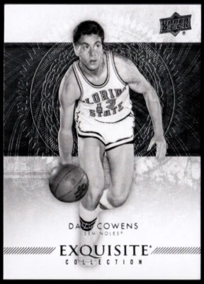 2013-14 Exquisite Collection #32 Dave Cowens #d/75 - NM-MT - Image 1 of 2