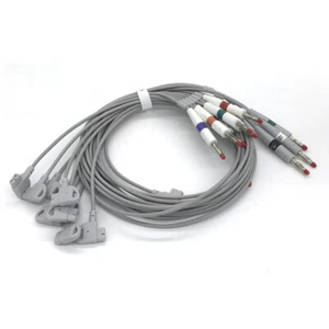 Compatible para Philips ECG Leadwire 989803129161 10 cables Banana - Envío gratuito - Imagen 1 de 9