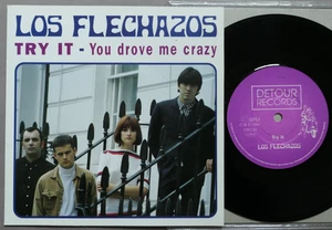 Los Flechazos – Try It / You Drove Me Crazy 7" Detour Records DR013 topp MINT- - Picture 1 of 4