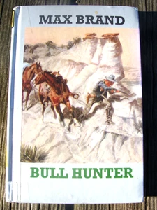 Bull Hunter (1999 HC Large Print) Max Brand Western Story Sagebrush Press Novel - Bild 1 von 6