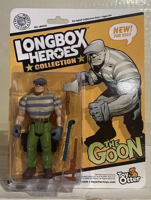 ERIC POWELLS' THE GOON Longbox Heroes Mono Fresco Ficción Juguete Nutria ¡NUEVO EN CAJA! Foto 1 de 4