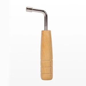 Tuning Wrench Wood Handle Adjustment Tools Strings Instrument Spanner for - Picture 1 of 4