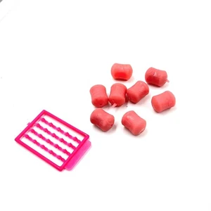 Mancuerna con aroma maíz de pesca - Slow Sinking | 8 piezas + tapón - Imagen 1 de 1