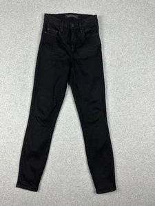 Nobody Denim Cult Skinny Ankle Women's Jeans Size 26 Black High Rise Stretch - Imagen 1 de 13
