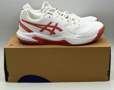 Zapatos Asics Gel-Dedicate 8 para mujer talla 10 blanco granate claro 1042A237 100 Foto 1 de 4