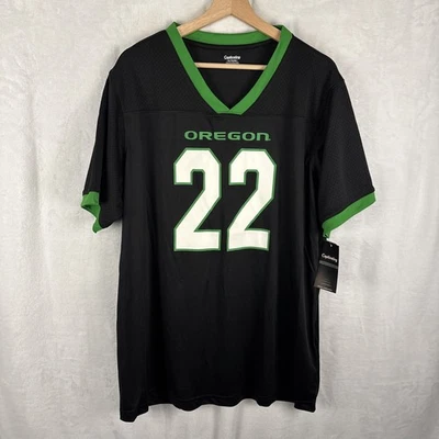 Jersey University of Oregon Ducks #22 Edición Limitada Negro Verde Talla XL NUEVO CON ETIQUETAS Foto 1 de 4