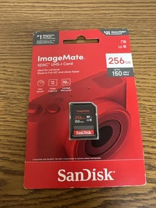 Brand New Sealed - Sandisk 256gb Image Mate SDXC UHS-I Card - Picture 1 of 2