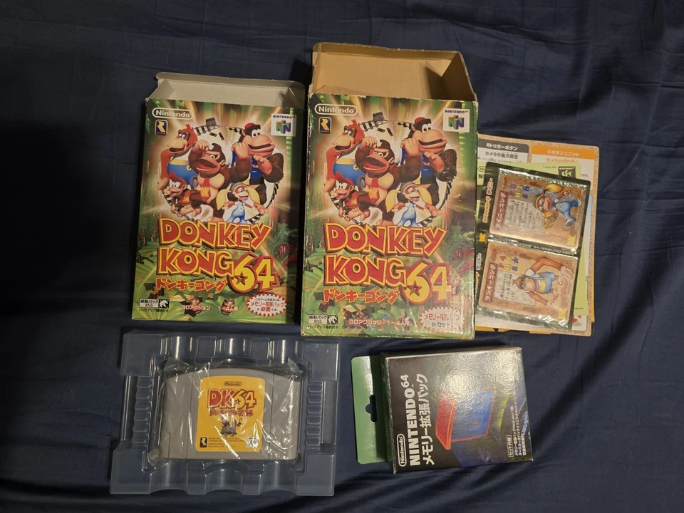 Nintendo 64 N64 - Donkey Kong 64 - Japan - Boxed - NO Expansion Pack - Image 1 of 1