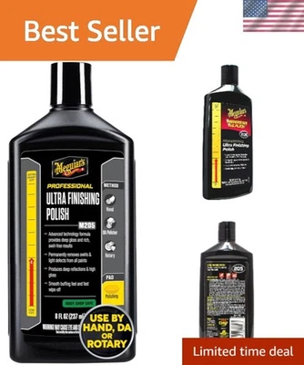 Meguiar's 8 Oz M205 Finishing Polish - Advanced Formula for Ultimate Gloss - Image 1 of 4