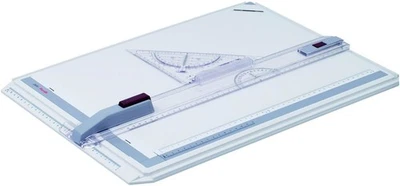 Rotring Rapid A3 Zeichenplatte | Zeichenbrett mit Lineal & Zeichendreieck | Neu - Bild 1 von 4