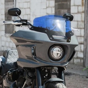 Blue Front Windshield Screen Fit For Harley Low Rider ST FXLRST 22-25 FXRST 2022 - Picture 1 of 10