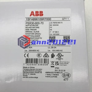 1 Stück ABB SPS PSR30-600-70 PSR3060070 1SFA896109R7000 SOFTSTARTER 30A Schneller Versand - Bild 1 von 3