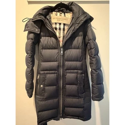 BURBERRY BRIT DOWN PUFFER 连帽外套女式尺码 — 第 1/4 张图片