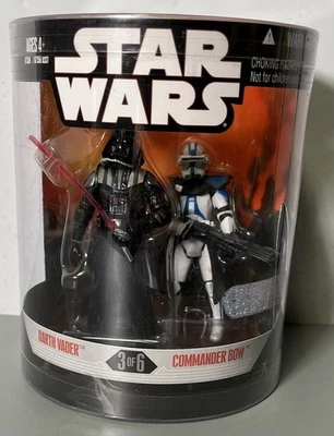 Star Wars 30 Aniversario Pack Orden 66: Darth Vader y Comandante Arco Nuevo en Caja Foto 1 de 4