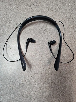 Samsung Level U EO-BN920 In-Ear Wireless Headphones Around Neck - Image 1 of 3