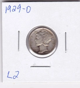 1929-D Mercury Dime L2 - Picture 1 of 4