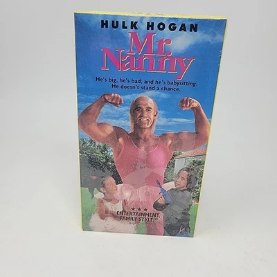 Mr Nanny VHS 1994 Hulk Hogan New Sherman Helmsley - Image 1 of 4