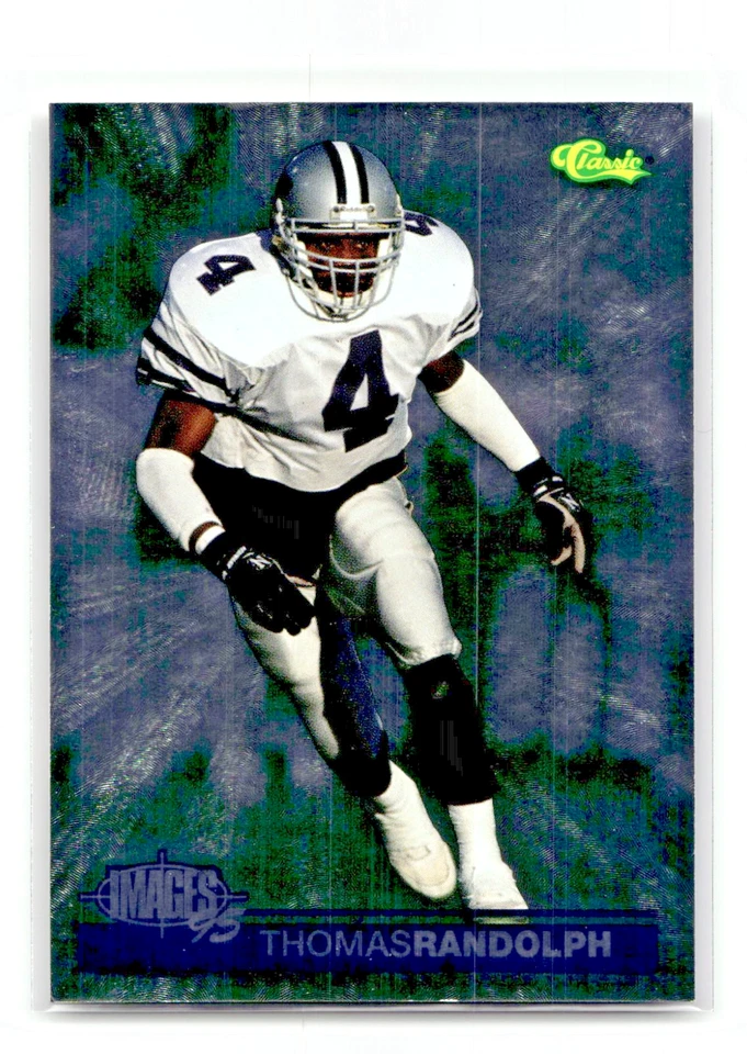 1995 Classic Images Four Sport - Thomas Randolph #67 FOOTBALL - Image 1 of 2