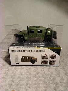 Vehículo KDW Militarista Humvee Battlefield Escala 1:18 Die Cast. CAJA ABIERTA NUEVA.  - Imagen 1 de 9