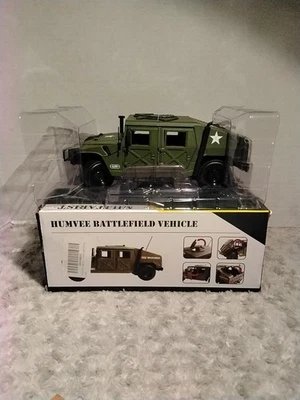 KDW Militarist Humvee Battlefield Vehicle 1:18 Scale Die Cast. NEW OPEN BOX.  - Image 1 of 4