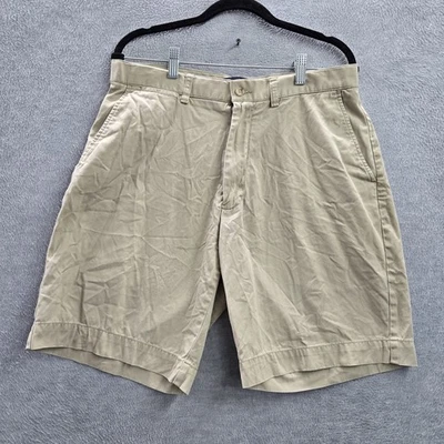 Polo Ralph Lauren Men Shorts 33 Khaki Pony Embroidery Chino Twill Prospect Y2K - Image 1 of 4