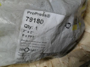 Viega 79180 ProPress 2" x 2" P x FPT pressa x femmina rame unione dielettrica - Foto 1 di 2