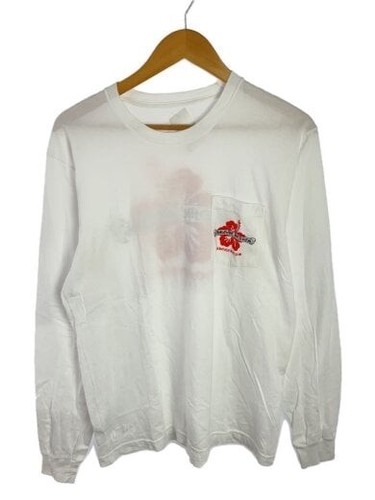 CHROME HEARTS CUORI CROMATI Hibisco Honolulu Limited L Cotone WHT 