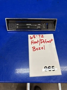 68 1969 1970 1971 1972 FORD TRUCK HEATER CONTROL BEZEL F100 F250 F350 #965 - Picture 1 of 1