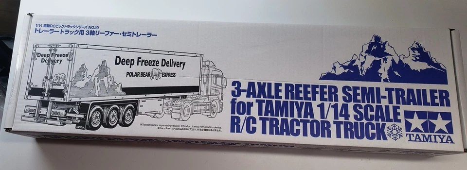 Tamiya 1/14 56319 Reefer Semi Trailer Tractor King Grand Knight Hauler In US - Image 1 of 1