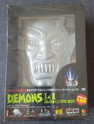 DEMONS I & II Collector DVD BOX Limited 3000 copies Japan Horror Sealed Mask - Image 1 of 4