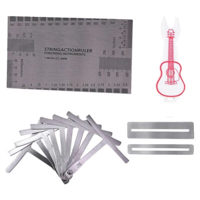 Part Understring Radius Gauge For Guitar Bass Setup Premium Luthier Tools DOB66 - Image 1 of 4
