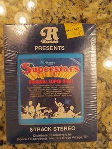 NEU 1978 RONCO SUPERSTARS - ORIGINAL SUPERHITS! - WIE IM FERNSEHEN GESEHEN - 8-SPUR - Bild 1 von 5