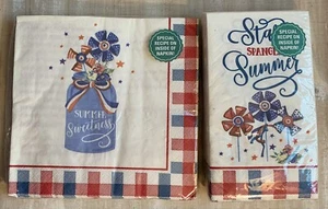 The Pioneer Woman Farmhouse Patriotic Party Paper Napkins (44 total) July 4th - Picture 1 of 2