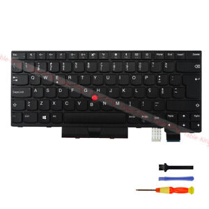 New Non-backlit Keyboard for Lenovo Thinkpad T470/T480/A475/A485 Portugal Layout