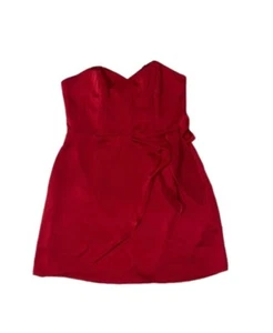 Vestido halter rojo Express para mujer talla 12 nuevo con etiquetas - Imagen 1 de 2