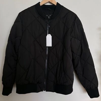 Universal Standard Puffer Bomber Black - Image 1 of 4