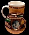 Coffe Smug With 3 D. Coaster-World Class Dad -Design-Smug A Mug By Our America.