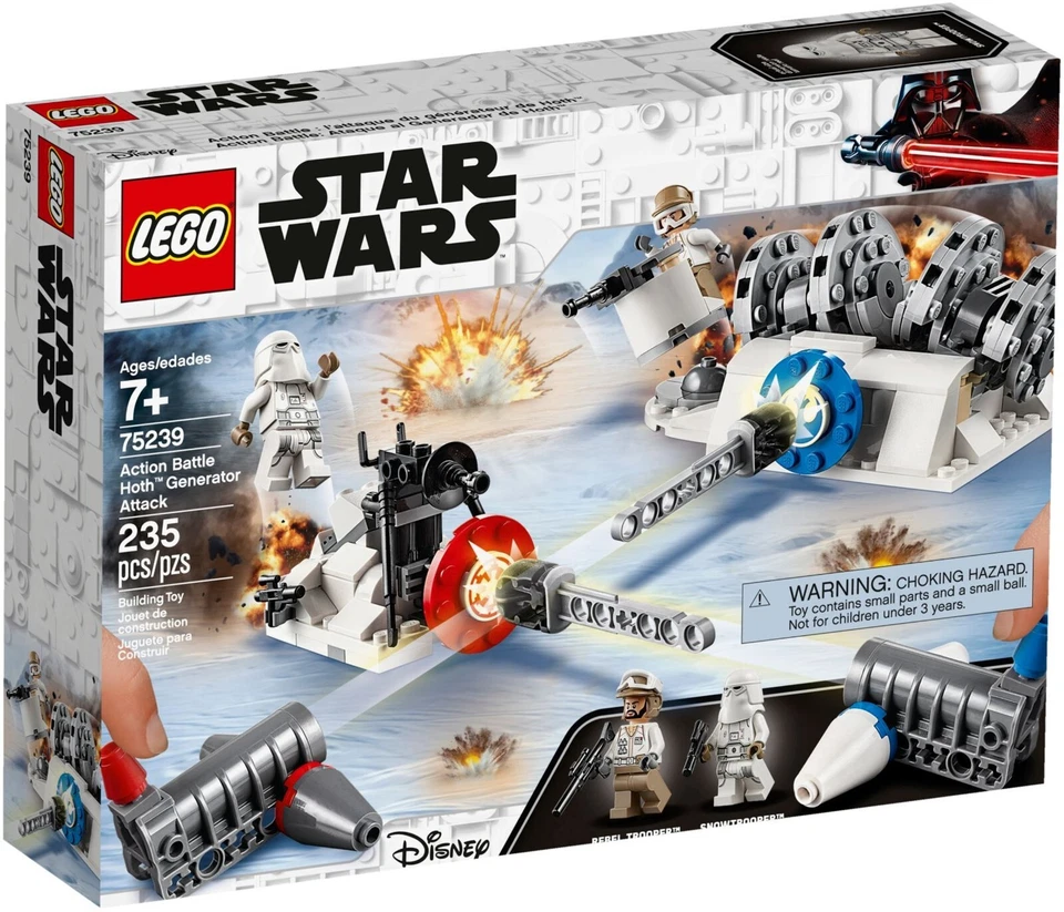 75239 75239 LEGO Star Wars Action Battle Hoth attacchi Generatore