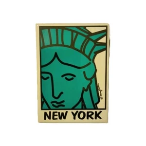NYC Statue of LIberty Magnet Animated Cartoon Sammlerstück - Bild 1 von 1