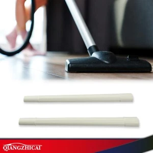 Vacuum Attachment Wand Pipe Hose Tool Extension 1.25 ID Plastic White 2 Pack NEW - Picture 1 of 9