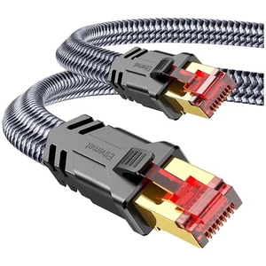 Cat 8 Netzwerkkabel 0,5m Hochgeschwindigkeits LAN Kabel 40Gbps 2000MHz RJ45 - Bild 1 von 11