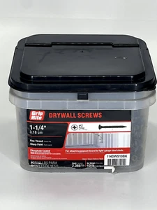 Grip Rite Drywall Screws 114DWS10BK 1-1/4" | Phosphate Coated | 2,368 Pieces - Picture 1 of 2