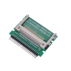 Carte adaptateur CF vers IDE 5,2*4,3 cm (44 broches mâle) compatible pour systèmes mini-ITX - Photo 1/12